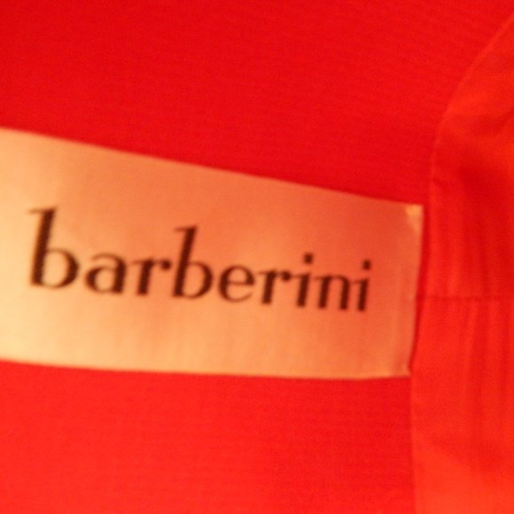 Girls red wool winter coat with black lamb wool collar. - Picture 3 of 3